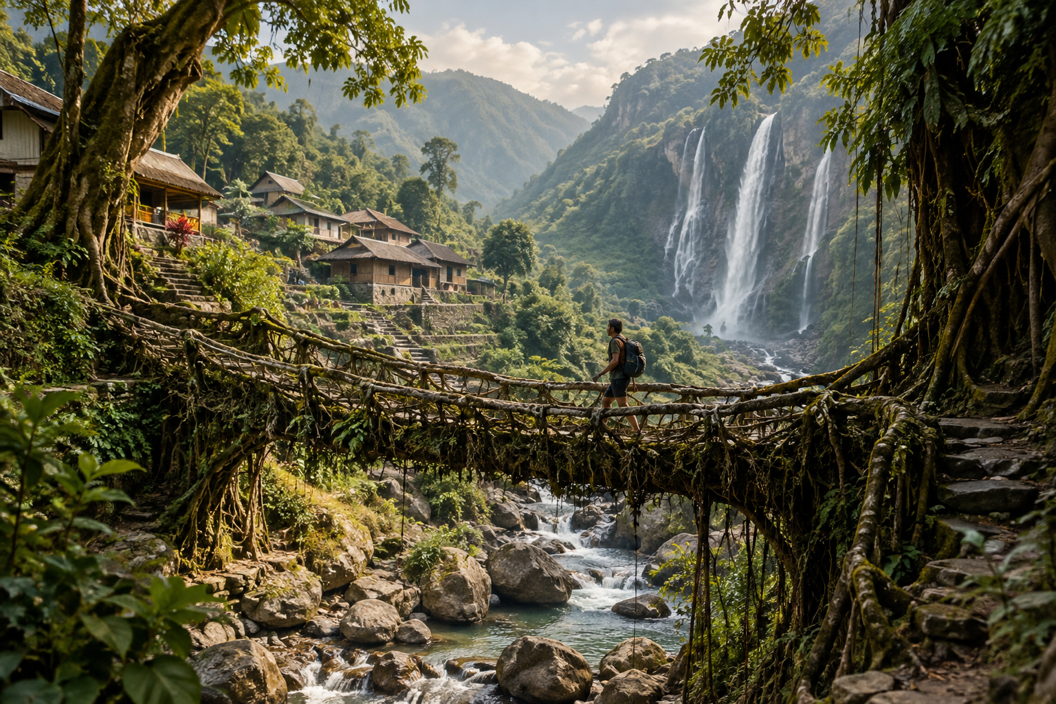 Meghalaya Living Roots